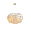 Goose Feathers Pendant Lamp - LUUGAA