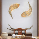 Graceful Koi Gliding Wall Lamp - LUUGAA