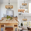 Holy Rattan Woven Pendant Light - LUUGAA