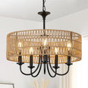 Holy Rattan Woven Pendant Light - LUUGAA