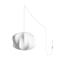 Imitation Silk Bubble Swag Pendant Light - LUUGAA