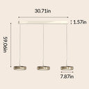 Italian Style Glass Pendant Light - LUUGAA