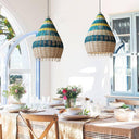 Lsle Man Charm Rattan Woven Pendant Light - LUUGAA