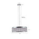 Luminous Circle Modern Crystal Chandelier - LUUGAA
