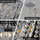 Luna Crystal Chandelier - LUUGAA