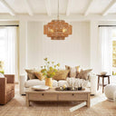 Lush Lantern Rattan Woven Pendant Light - LUUGAA