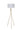 Luxe Hourglass Gold Metal Floor Lamp - LUUGAA