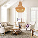 Meadow Breeze Rattan Woven Pendant Light - LUUGAA