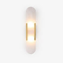Melange Elongated Alabaster Wall Lamp - LUUGAA