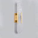 Melange Elongated Alabaster Wall Lamp - LUUGAA