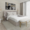 Melange Elongated Alabaster Wall Lamp - LUUGAA