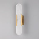 Melange Elongated Alabaster Wall Lamp - LUUGAA