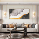 Melange Elongated Alabaster Wall Lamp - LUUGAA