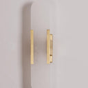 Melange Elongated Alabaster Wall Lamp - LUUGAA