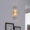 Melange Elongated Alabaster Wall Lamp - LUUGAA