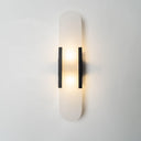Melange Elongated Alabaster Wall Lamp - LUUGAA