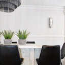 Melange Elongated Alabaster Wall Lamp - LUUGAA