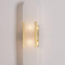 Melange Elongated Alabaster Wall Lamp - LUUGAA