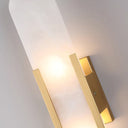 Melange Elongated Alabaster Wall Lamp - LUUGAA