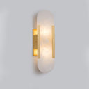 Melange Elongated Alabaster Wall Lamp - LUUGAA