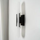 Melange Elongated Alabaster Wall Lamp - LUUGAA