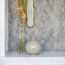 Melange Elongated Alabaster Wall Lamp - LUUGAA