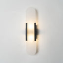 Melange Elongated Alabaster Wall Lamp - LUUGAA