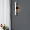 Melange Elongated Alabaster Wall Lamp - LUUGAA
