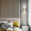 Melange Elongated Alabaster Wall Lamp - LUUGAA