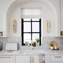 Melange Elongated Alabaster Wall Lamp - LUUGAA
