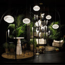 Metallic Meshwork Pendant Lamp - LUUGAA