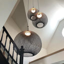 Metallic Meshwork Pendant Lamp - LUUGAA