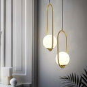Mila Brass Pendant Light - LUUGAA