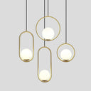 Mila Brass Pendant Light - LUUGAA