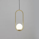 Mila Brass Pendant Light - LUUGAA