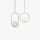 Mila Brass Pendant Light - LUUGAA