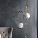 Mila Brass Pendant Light - LUUGAA