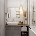 Mila Brass Pendant Light - LUUGAA