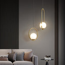 Mila Brass Pendant Light - LUUGAA
