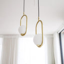 Mila Brass Pendant Light - LUUGAA