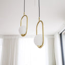 Mila Brass Pendant Light - LUUGAA