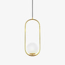 Mila Brass Pendant Light - LUUGAA