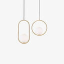 Mila Brass Pendant Light - LUUGAA