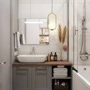 Mila Brass Pendant Light - LUUGAA