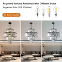 Modern Black Crystal Chandelier B - LUUGAA