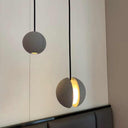 Moon Concrete Pendant Lamp - LUUGAA