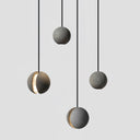 Moon Concrete Pendant Lamp - LUUGAA