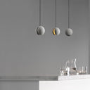 Moon Concrete Pendant Lamp - LUUGAA