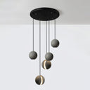 Moon Concrete Pendant Lamp - LUUGAA