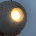 Moon Concrete Pendant Lamp - LUUGAA
